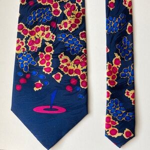 NWOT Microbiology Silk Jacquard Tie; perfect gift for ppl in STEM and healthcare